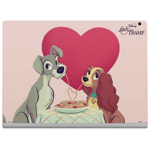 Disney Lady & The Tramp Spaghetti Dinner Surface Book 2 13.5in Skin